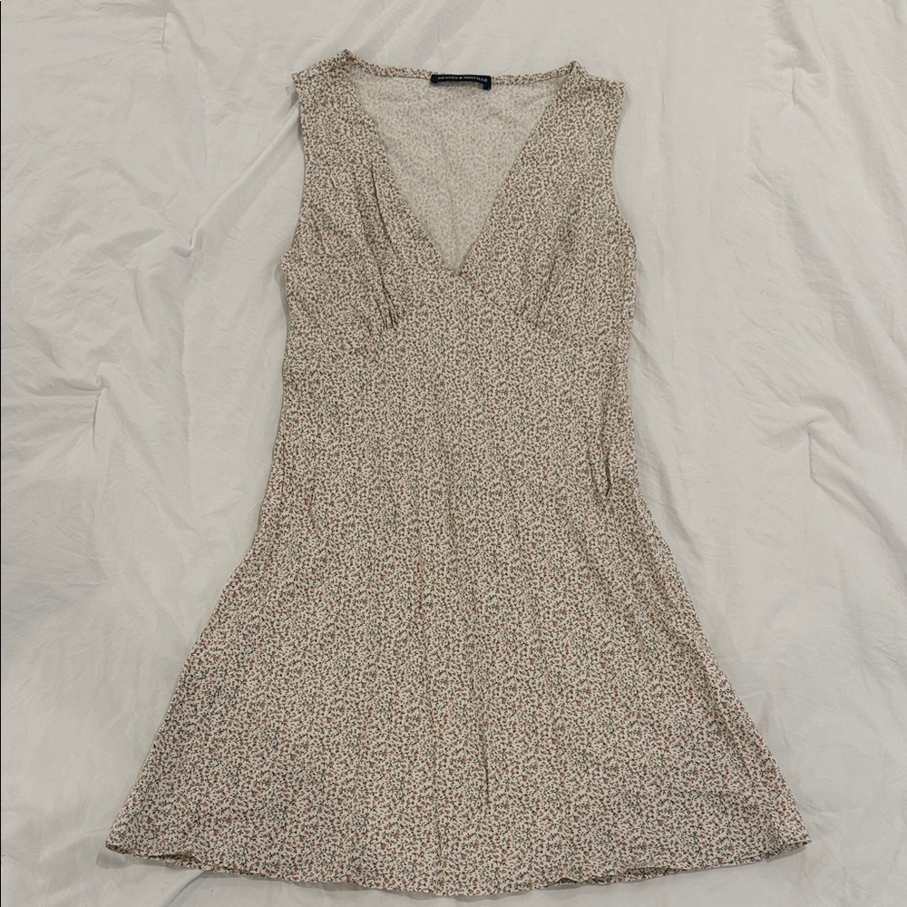 Brandy Melville Autumn Floral Mini Dress